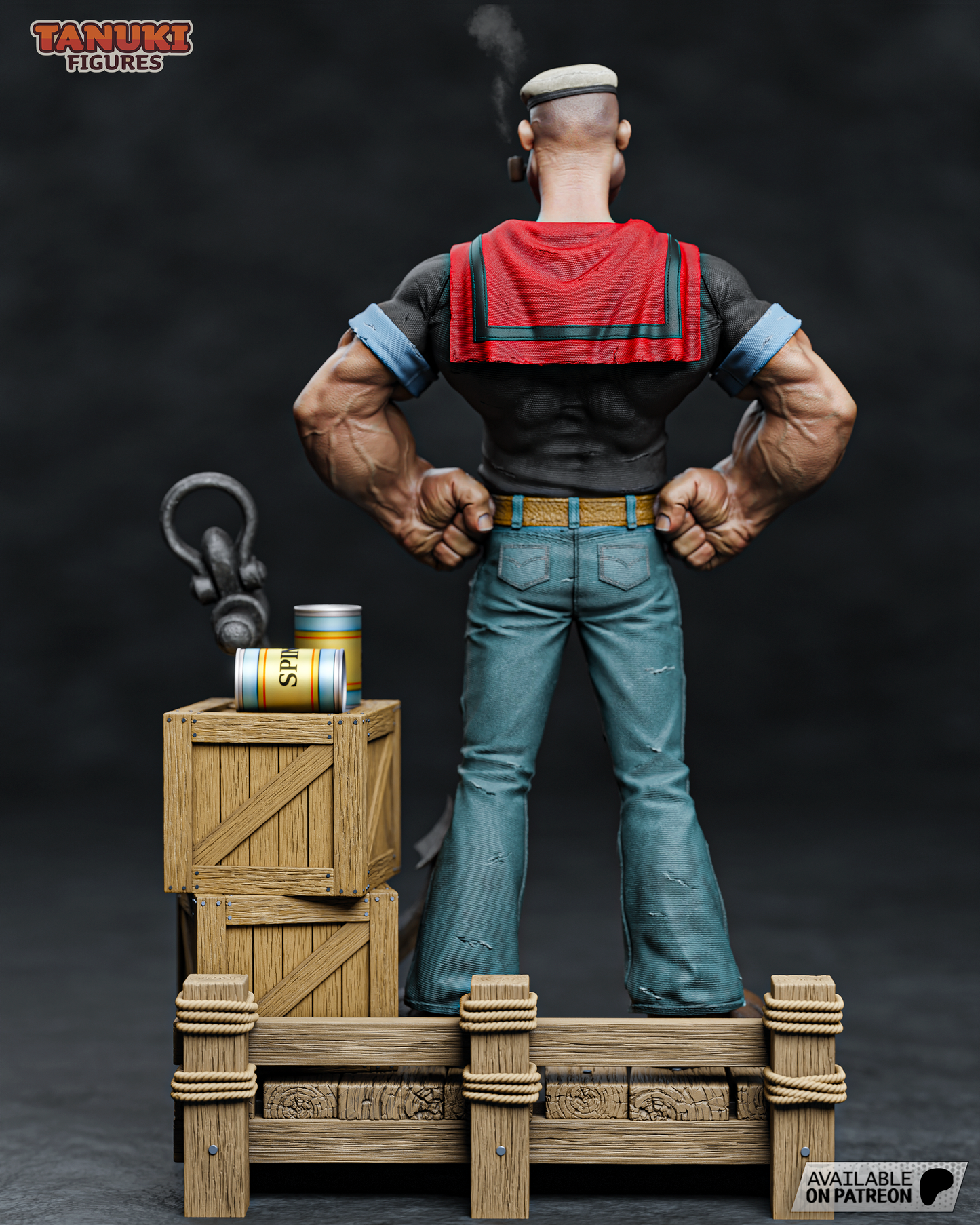 Popeye Fullsize non peint
