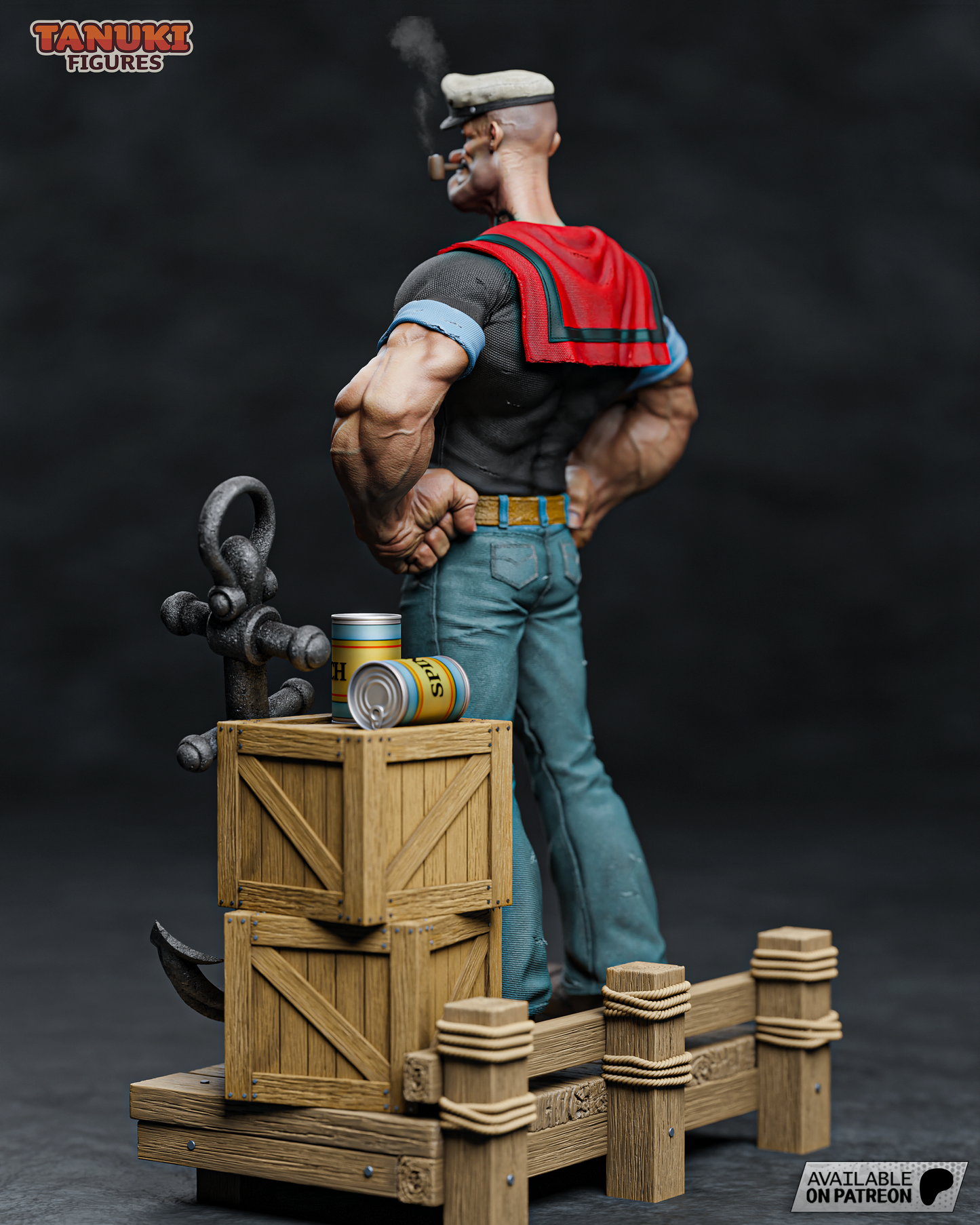 Popeye Fullsize non peint