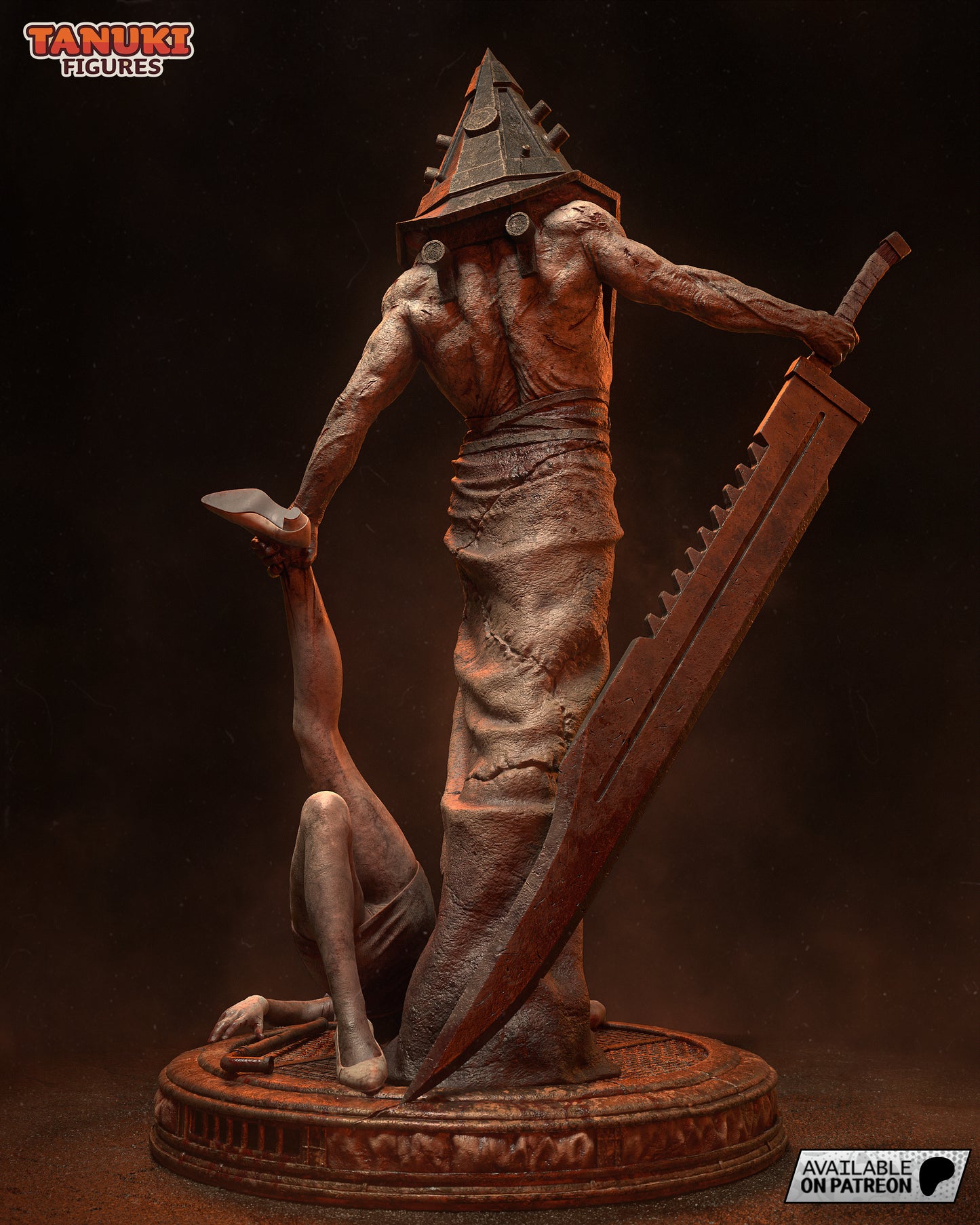 PyramidHead fullsize non peint
