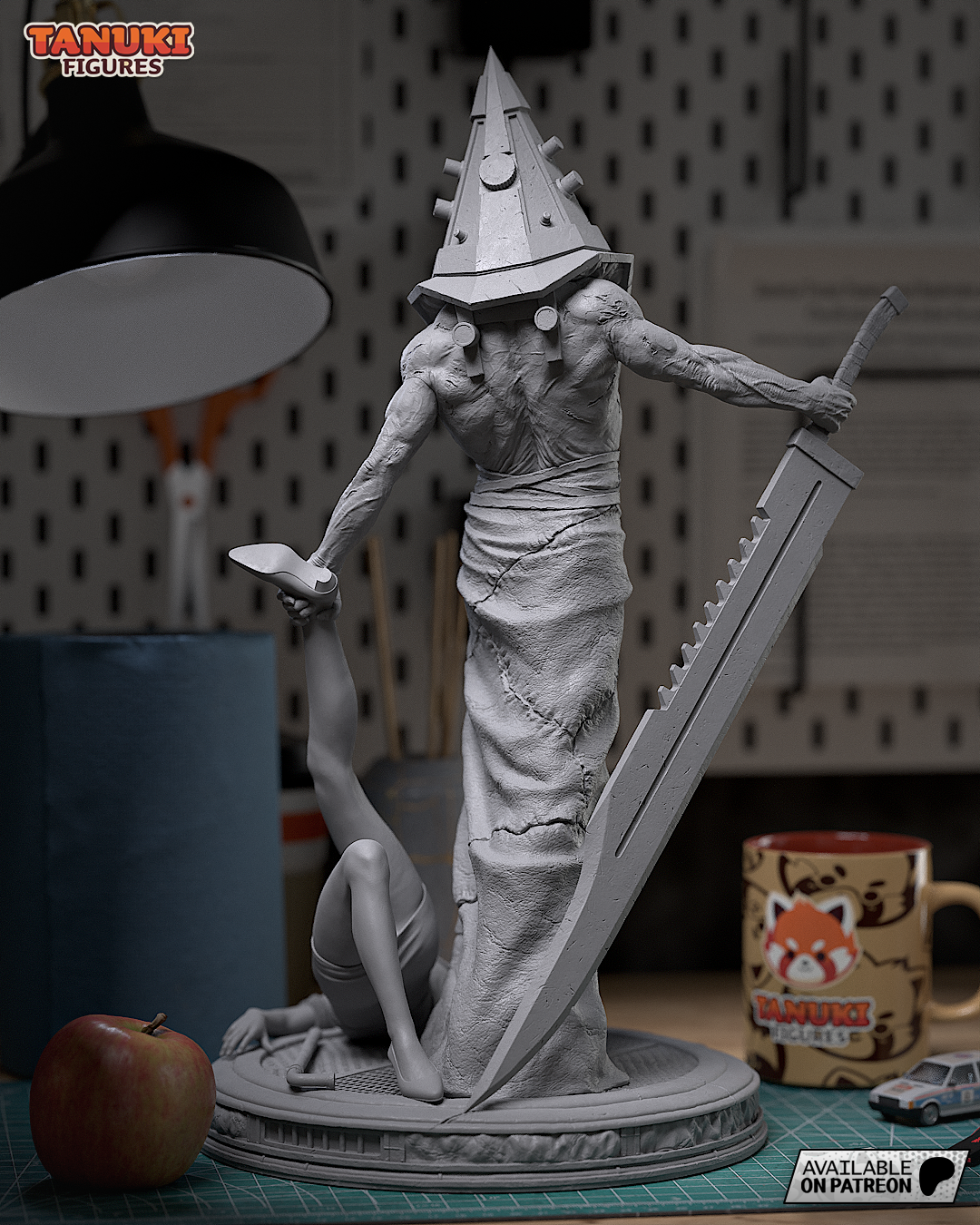 PyramidHead fullsize non peint