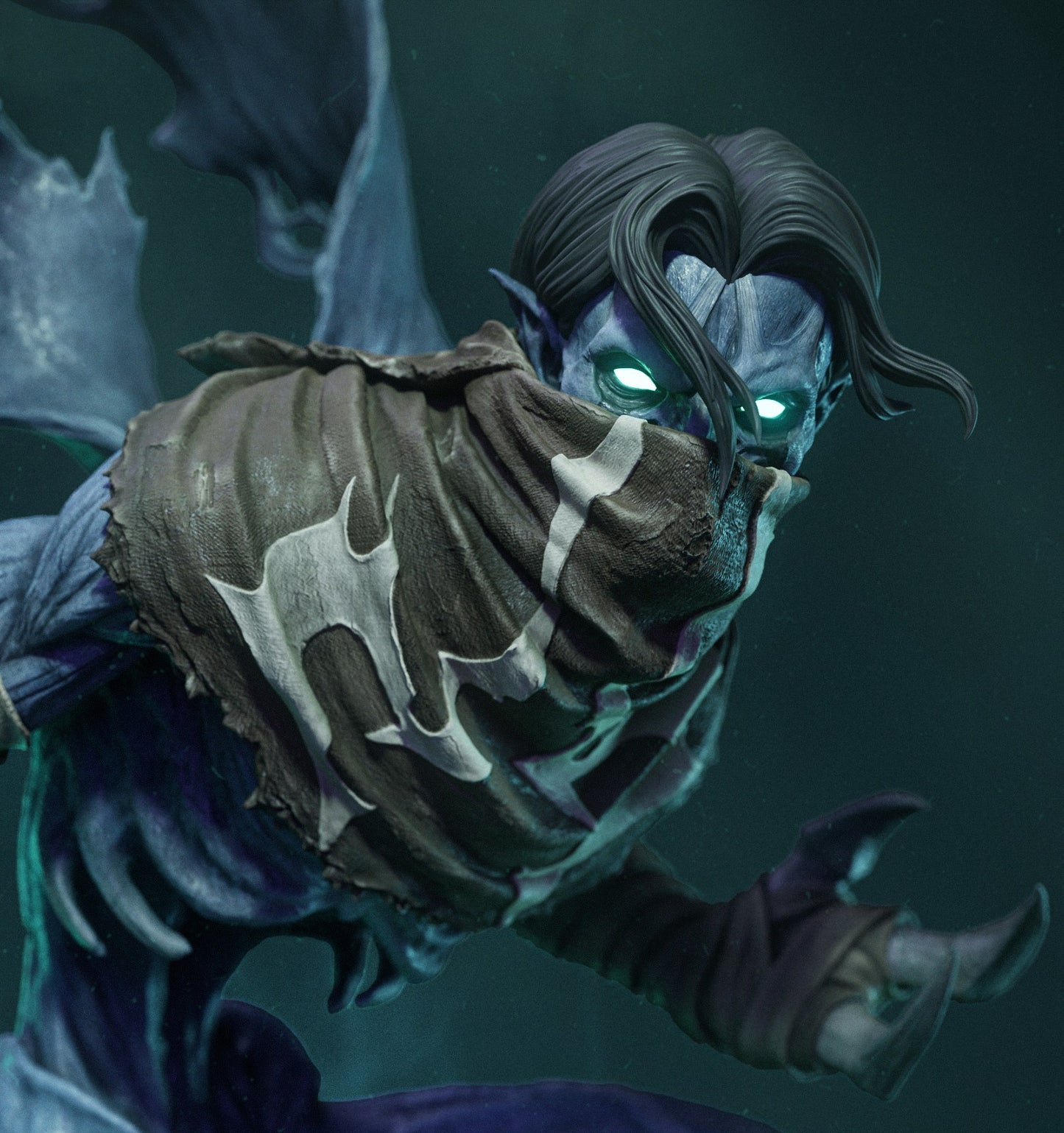 Raziel buste non peint