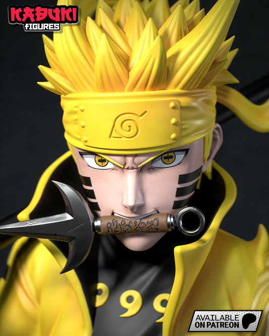 naruto buste non peint