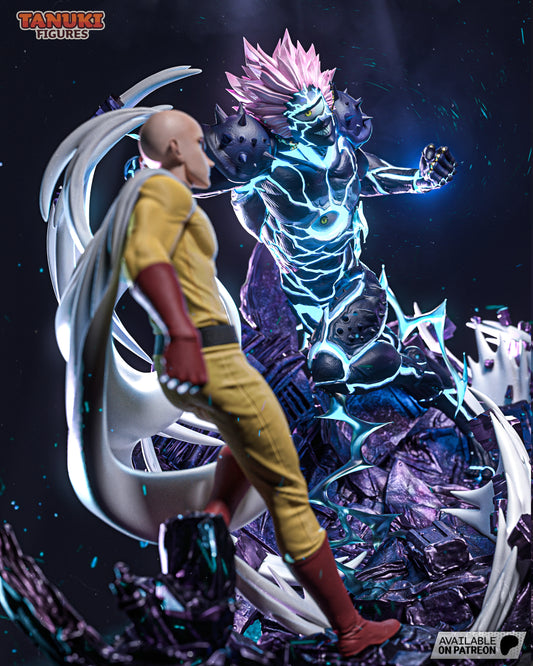 BOROS ET SAITAMA non peint