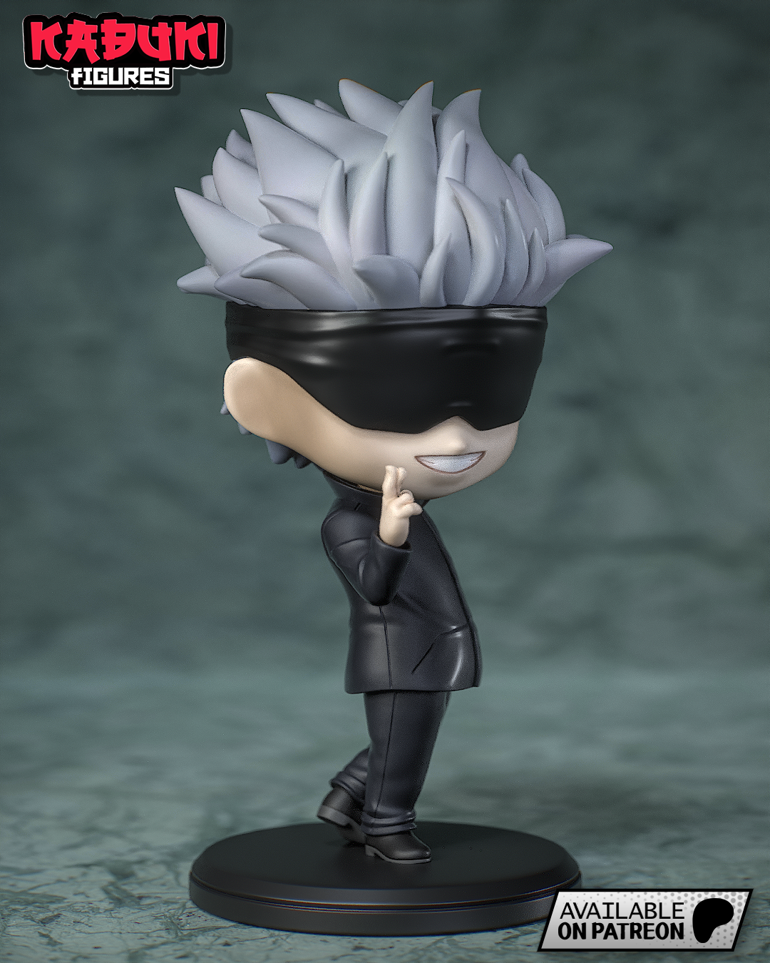 Satoru Gojo Chibi non peint