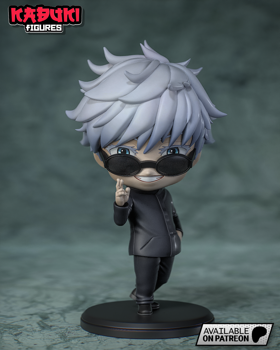 Satoru Gojo Chibi non peint