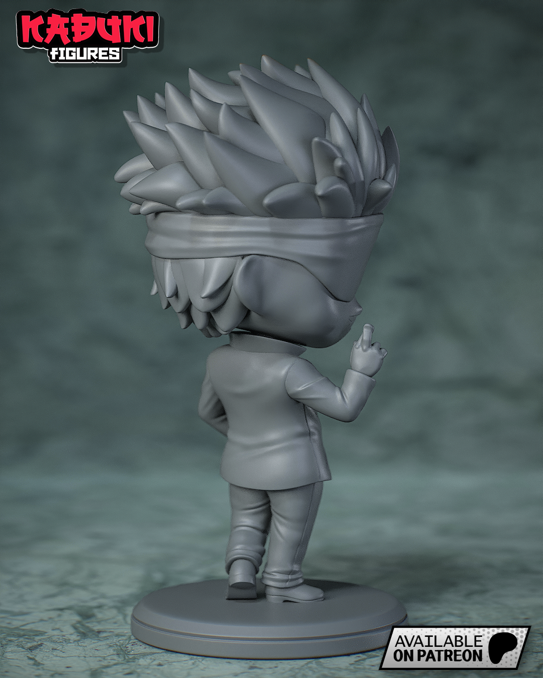 Satoru Gojo Chibi non peint