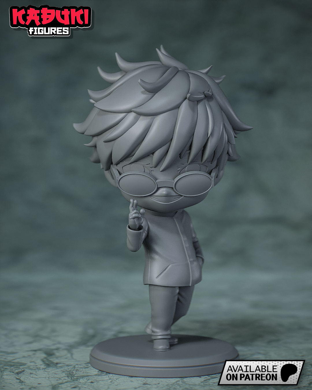 Satoru Gojo Chibi non peint