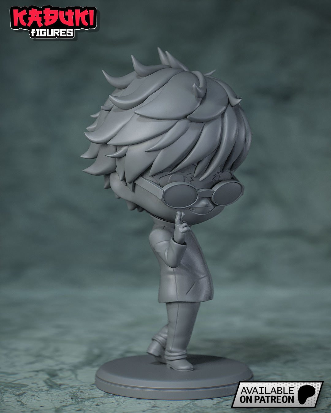 Satoru Gojo Chibi non peint