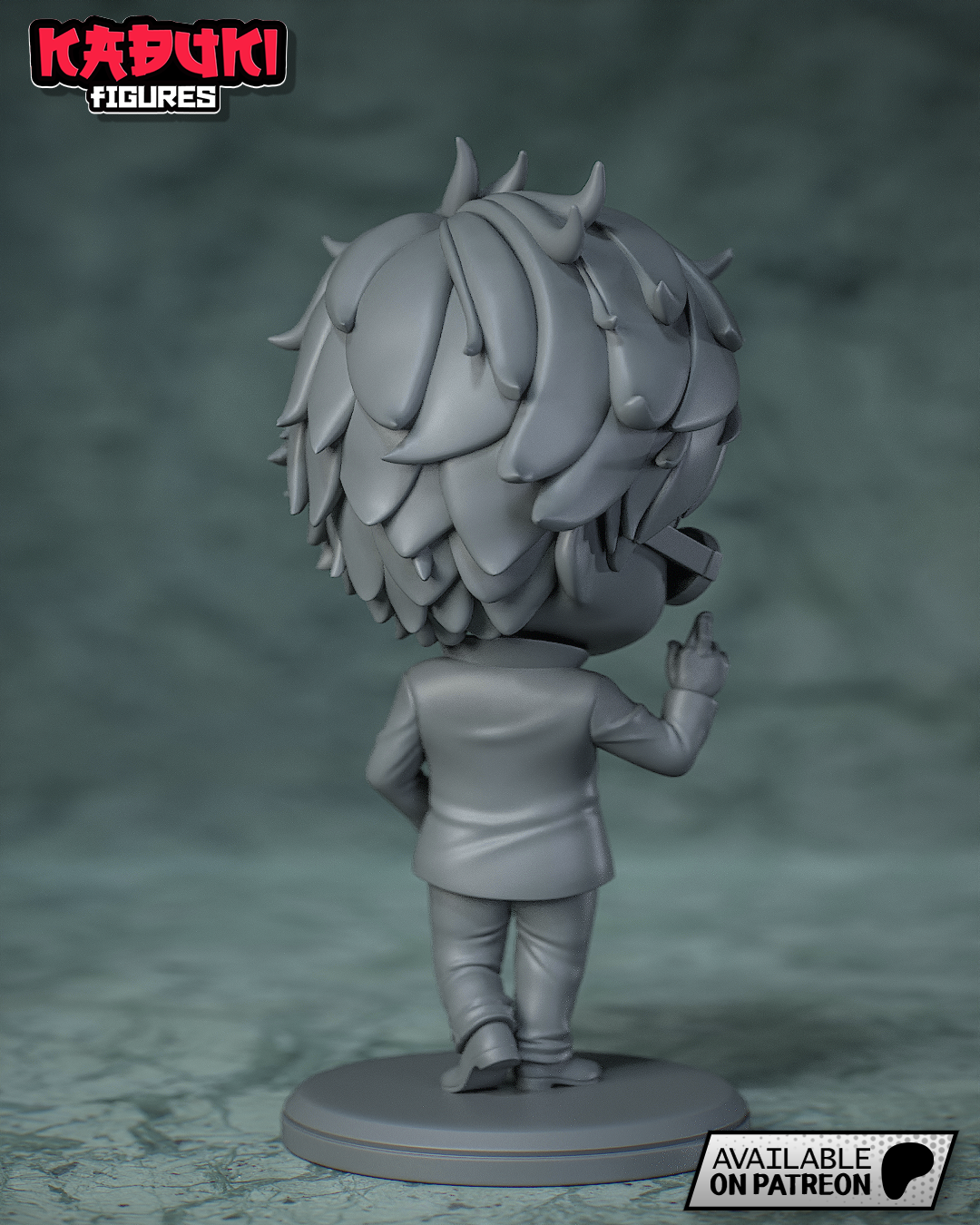 Satoru Gojo Chibi non peint