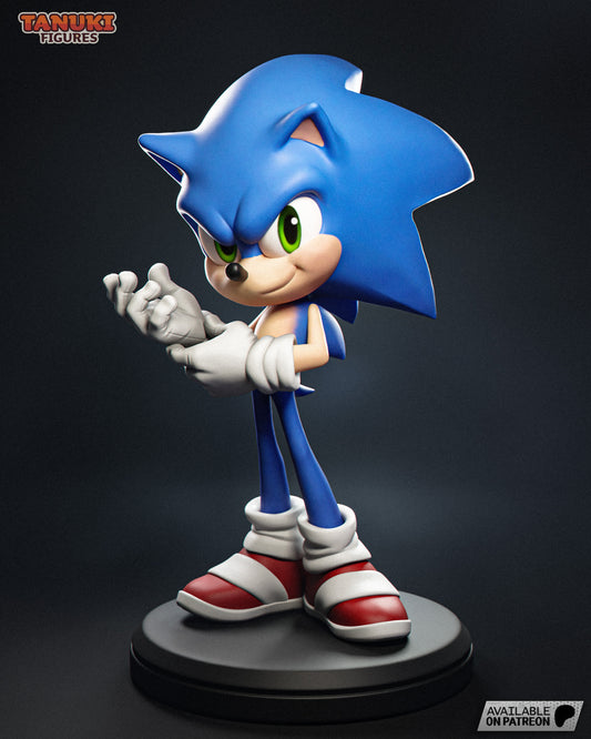 Sonic toon non peint