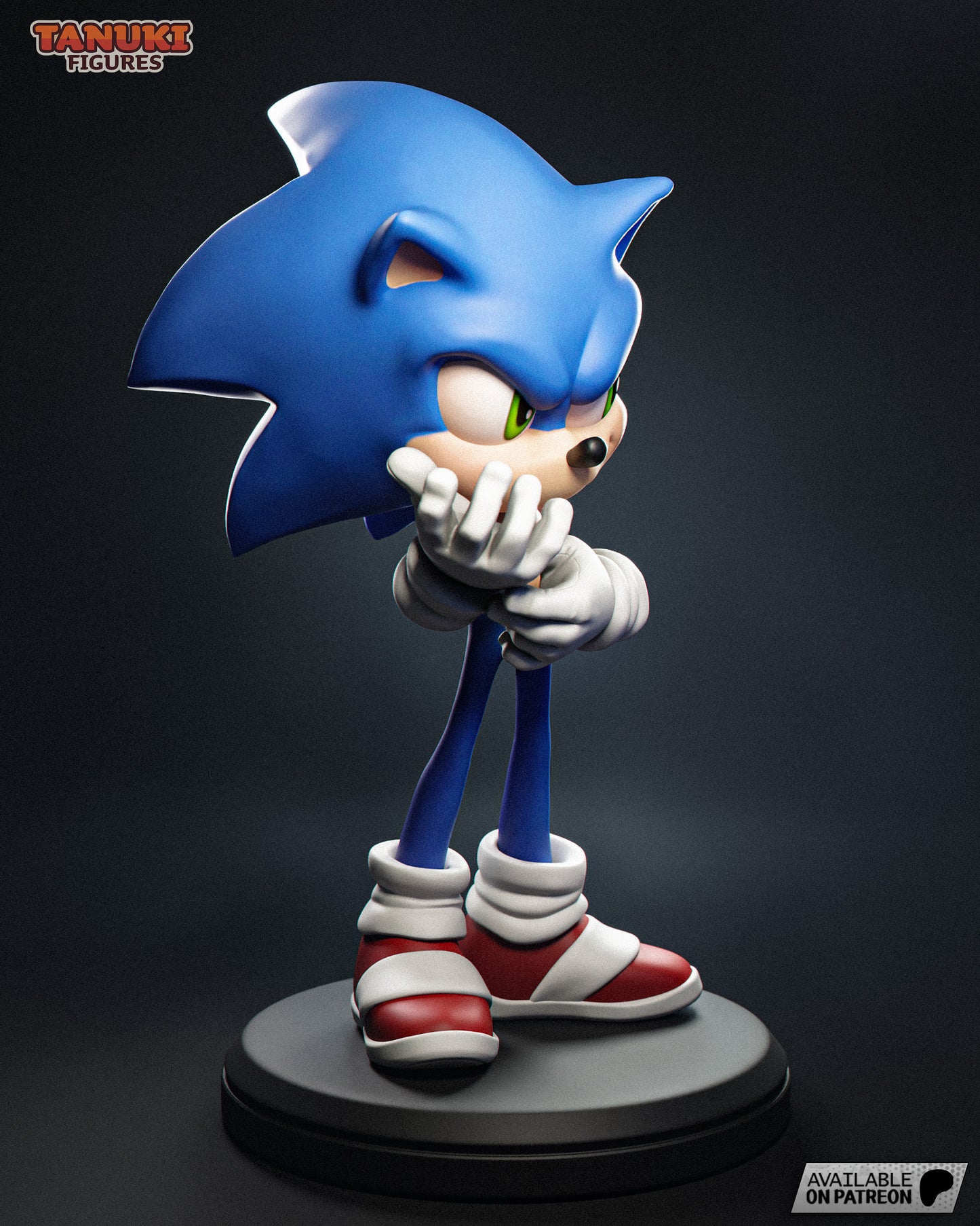 Sonic toon non peint