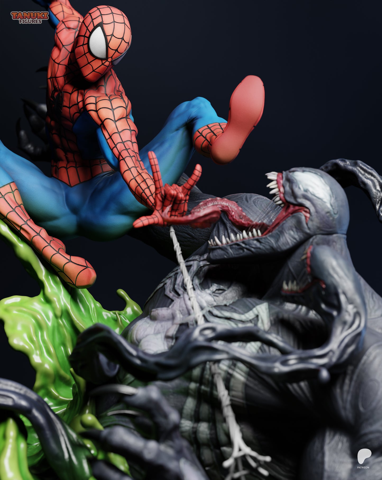 Spiderman Venom Fullsize non peint