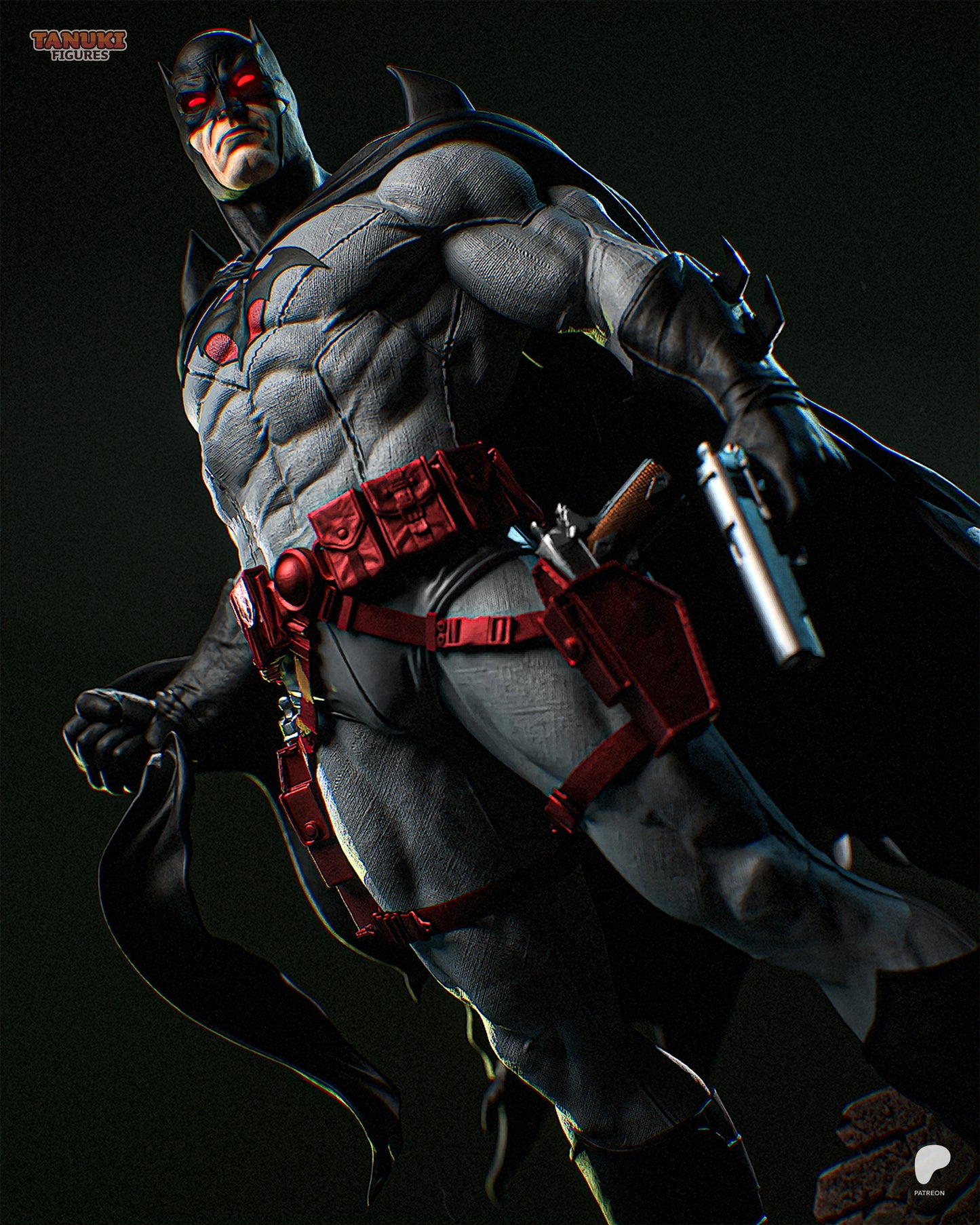Batman Thomas Wayne Fullsize non peint