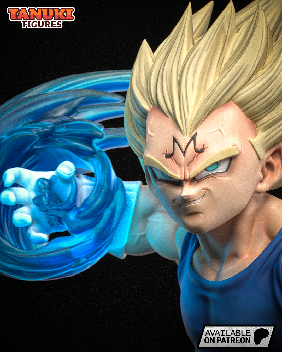 Vegeta Majin Buste  non peint