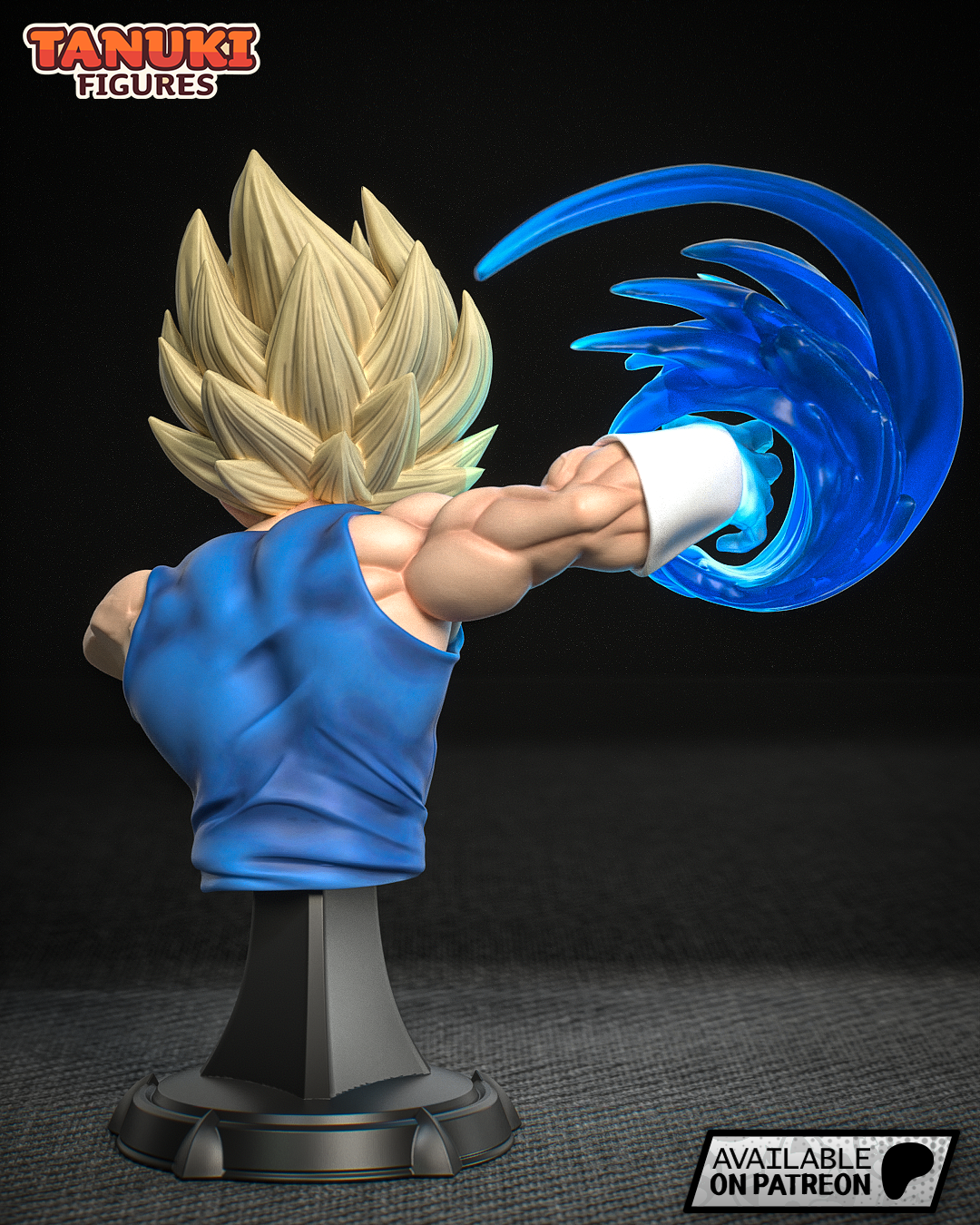 Vegeta Majin Buste  non peint