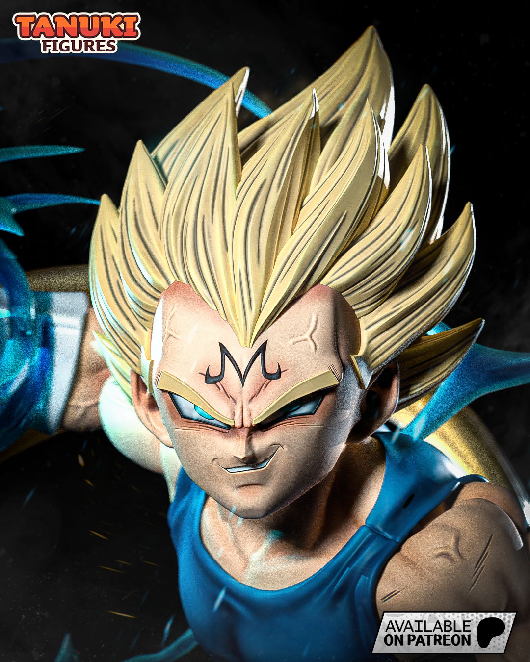 Vegeta Majin fullsize  non peint