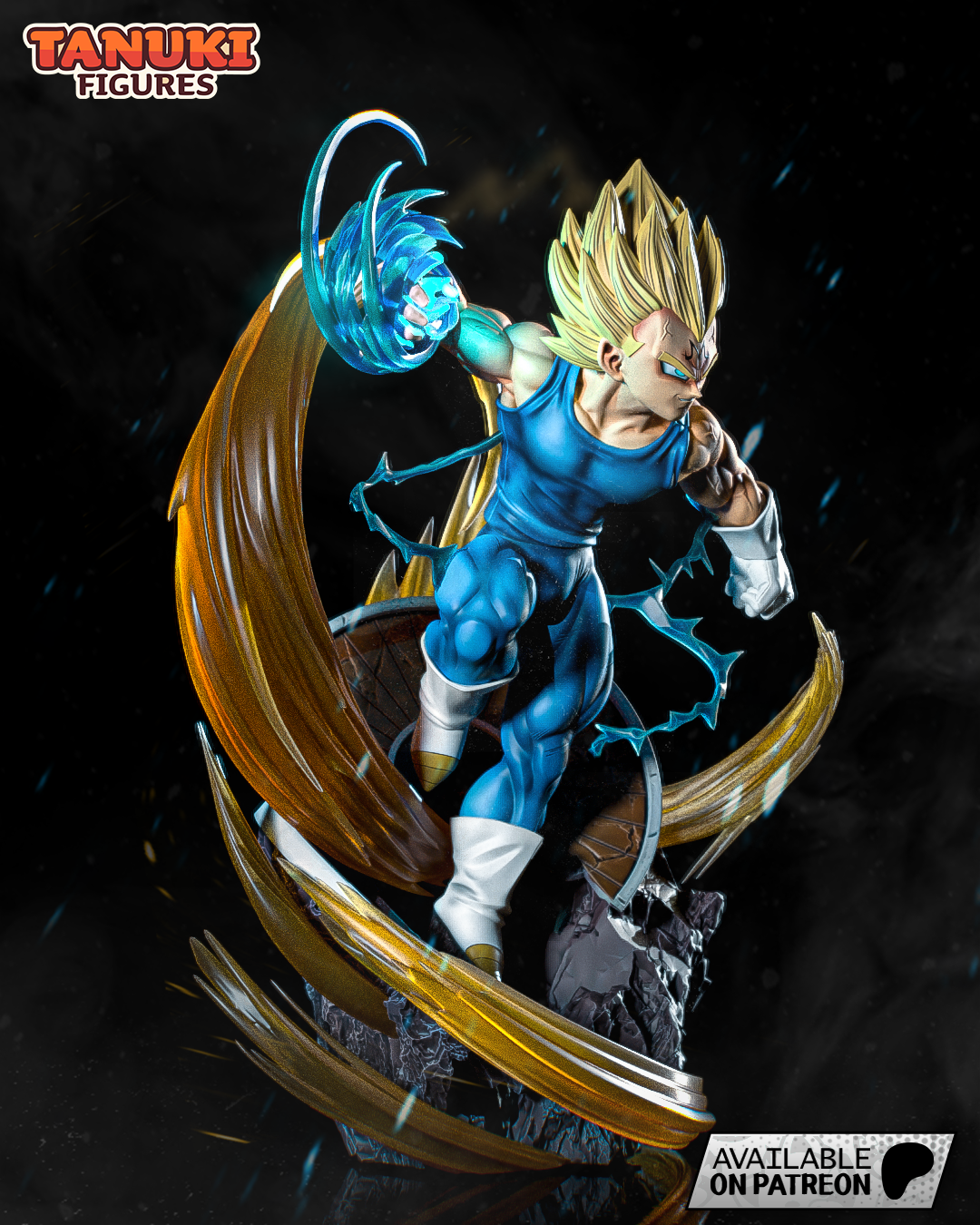 Vegeta Majin fullsize  non peint