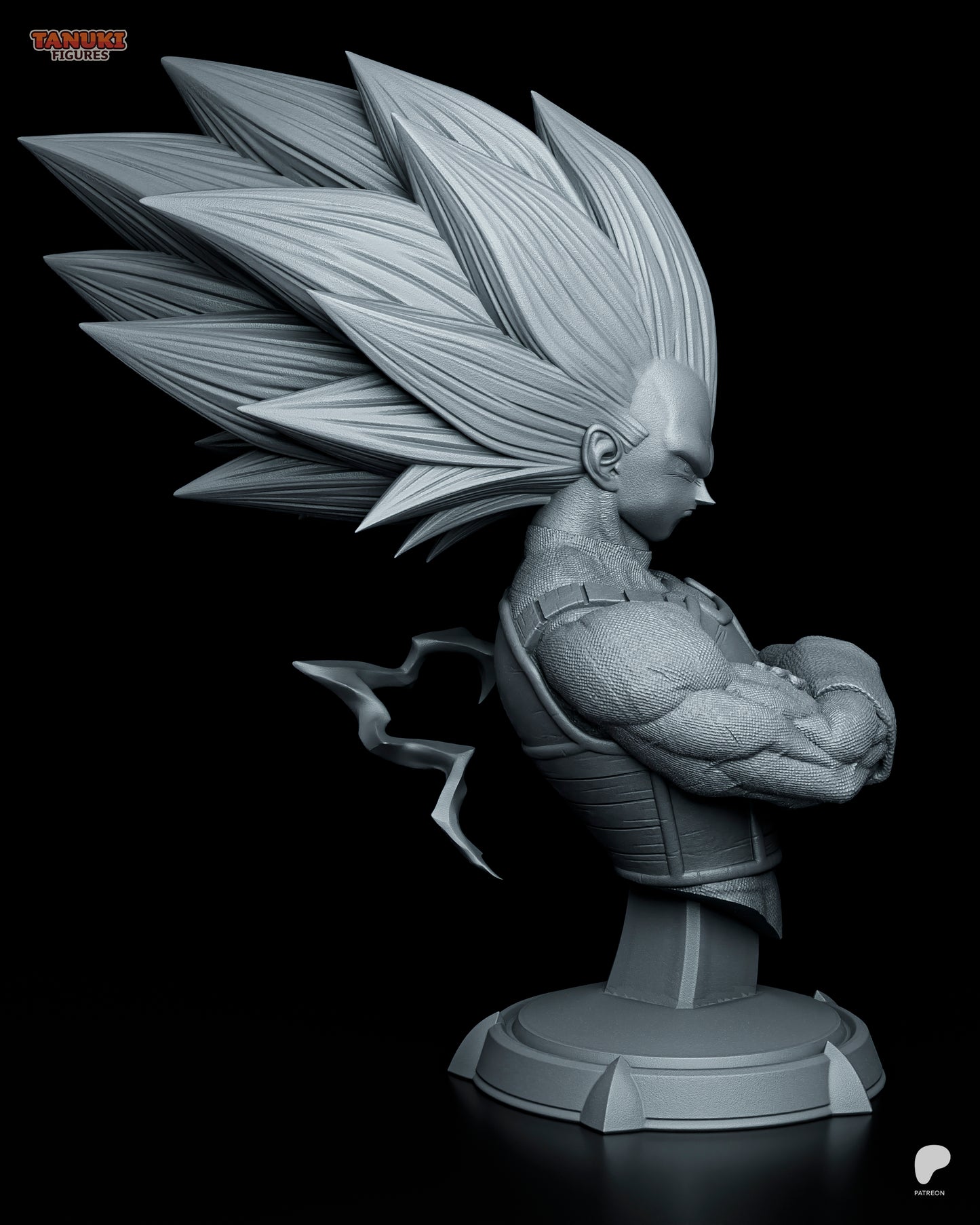 Vegeta SSJ3 Buste  non peint